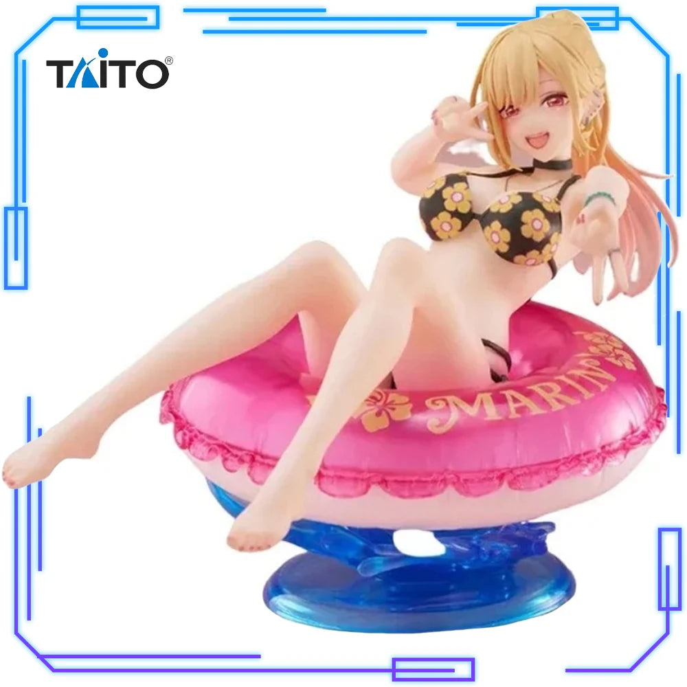 In Stock Taito Original Genuine Sono Bisque Doll Wa Koi O Suru Aqua Float Girls Kitagawa Marin 10cm Model Anime Girl Figures Toy