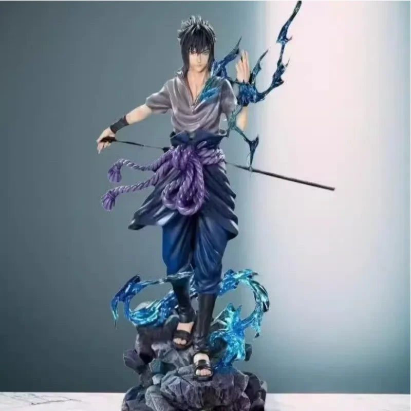 23cm Naruto anime figurine Uzumaki Naruto Uchiha Sasuke action model PVC statue desktop decoration series toy model