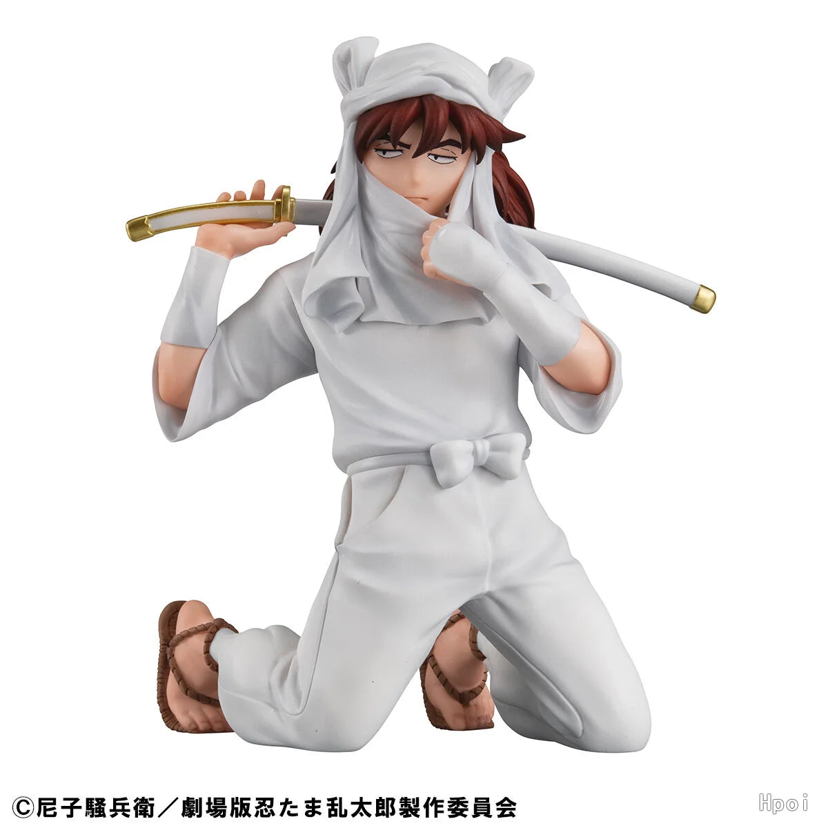 【MT】Original MegaHouse GEM Nintama Rantaro Invincible Master of The Dokutake Ninja Heavenly Ghost in The Palm Figure Toy