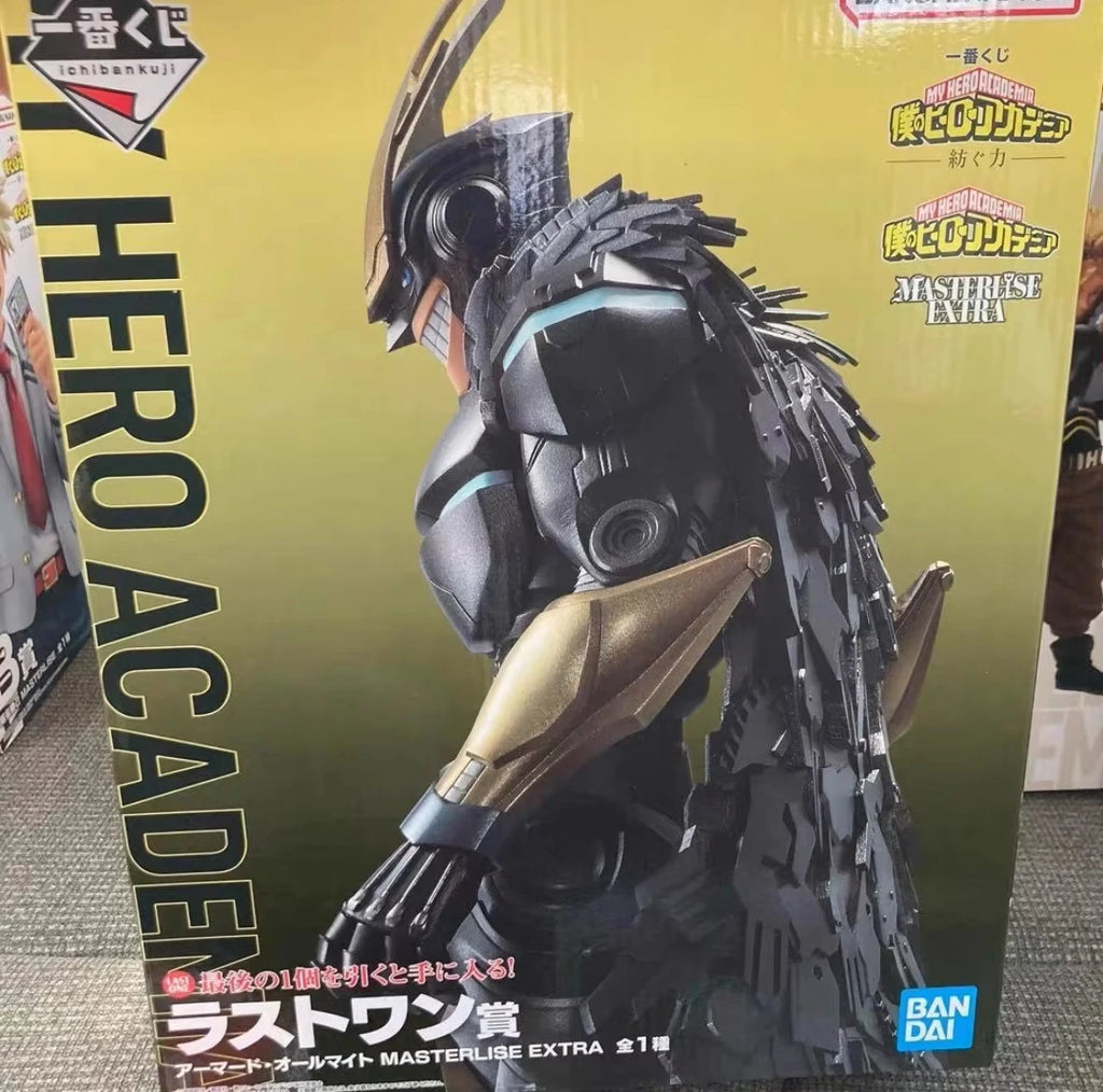 In Stock Original Bandai Ichiban Kuji My Hero Academia Izuku Midoriya Katsuki Bakugo Endeavor Hawks Anime Figures Model Gift
