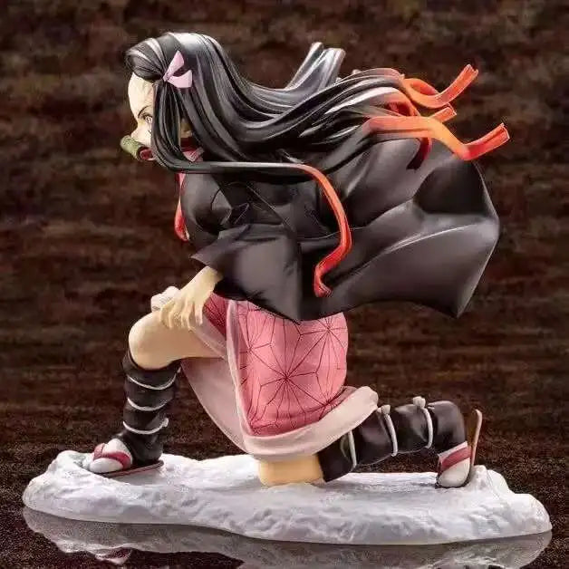 Dämonentöter Nezuko Battle Actionfigur Anime Modell Spielzeug Geschenk Bewegliche Puppe Sammlerfigur