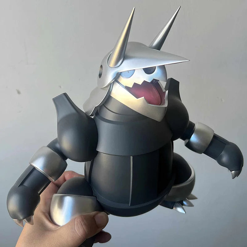 Cartoon Large size Pokemon 1/10 GK Resin Aggron Anime Action Figure Model Toys Gift for Birthday