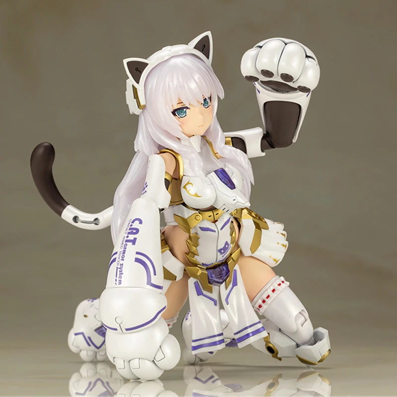 Genuine Kotobukiya FRAME ARMS GIRL FG171 Durga I Cat Armor Original Action Figure Collectible Model Statuette Ornament Gift