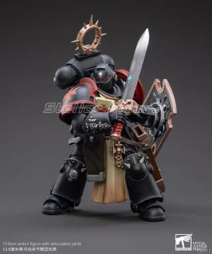 【SF】JOYTOY 1/18 Action Figure Primaris Space Marines Black Templars Bladeguard Veteran Model Toys Gifts Collection Ornaments