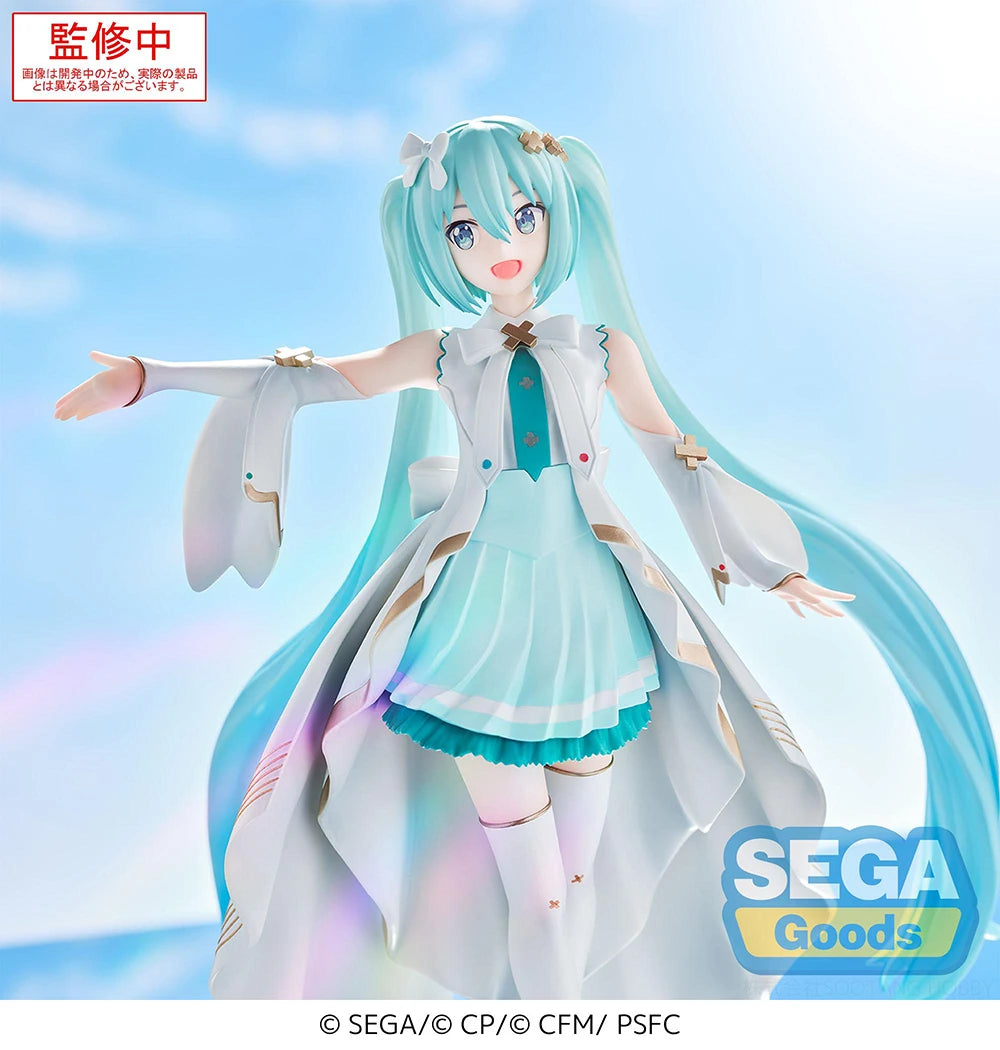 In Stock Original SEGA Luminasta Vocaloid Hatsune Miku PVC Anime Figures Action Figure Model Toys Christmas Gift