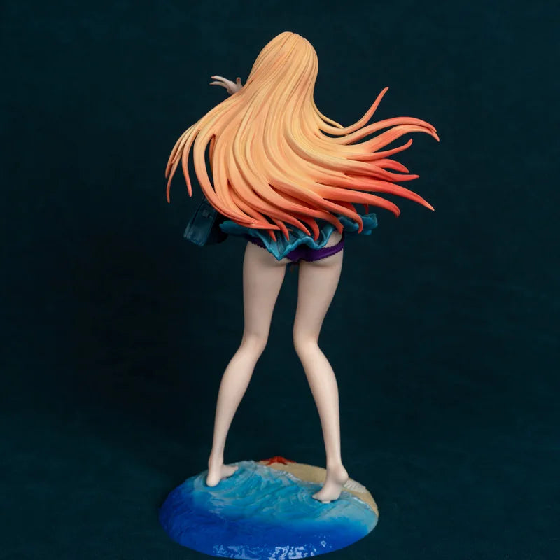 27 cm My Dress-Up Darling Kitagawa Marin On The Beach Anime Girl Figur Modell Statue Sammlung Desktop Dekoration Ornament Spielzeug