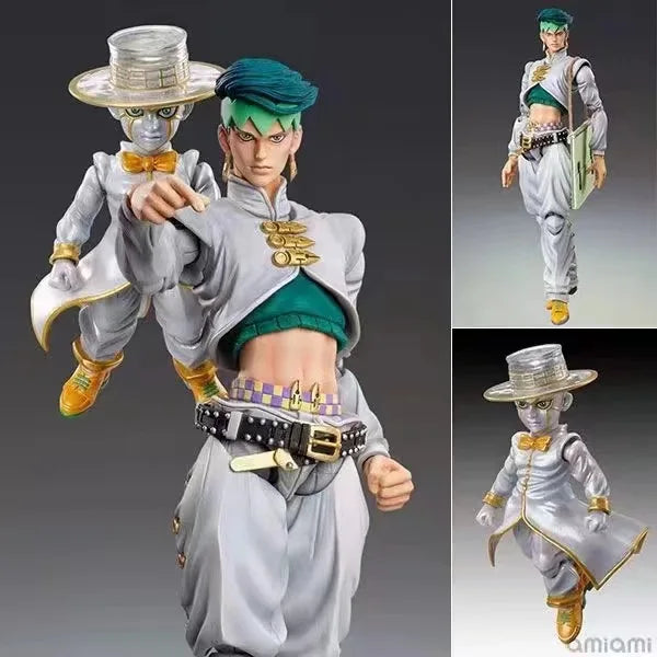 Anime jojo bizarre adventure Kujo Jotaro Dio Brando Diavolo Bruno Bucciarati Leone Abbacchio Jolyne Cujoh Action Figure