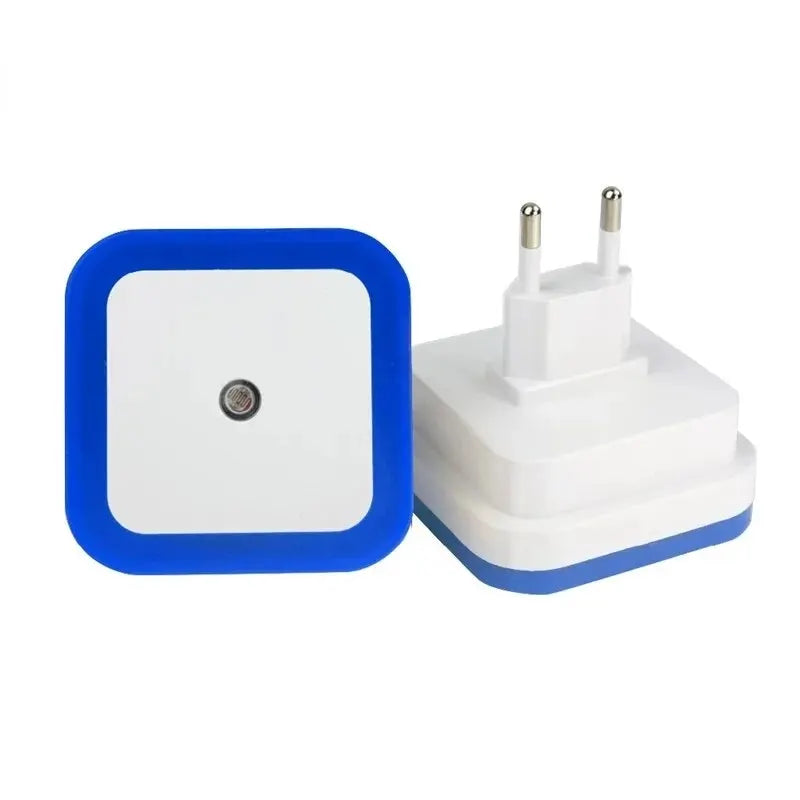 Wireless Sensor LED Night Light EU Plug Mini Square Night Lights For Baby Children Living Room Bedroom Corridor Lighting Lamp