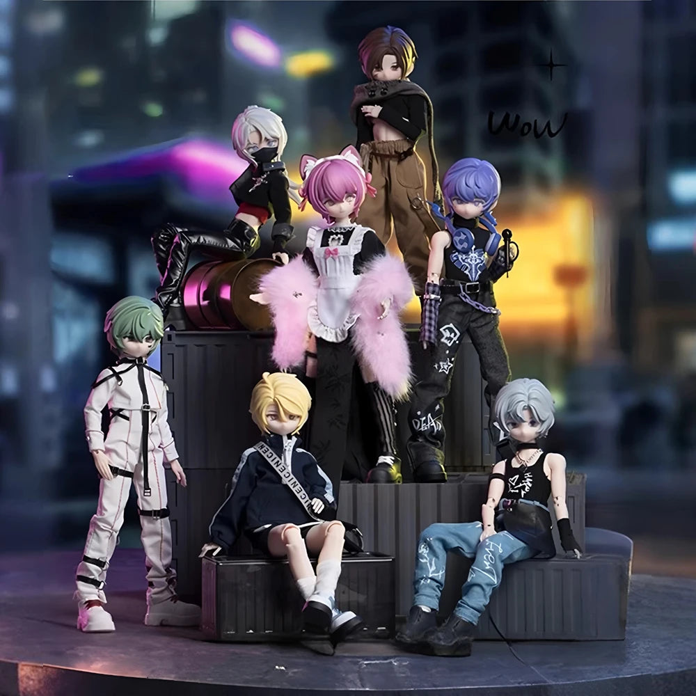 Zack Event Series 1/8 Bjd Movable Joint Doll Blind Box Mystery Box Action Anime Figure Mystery Box Cute Toys Surprise Gift Boy