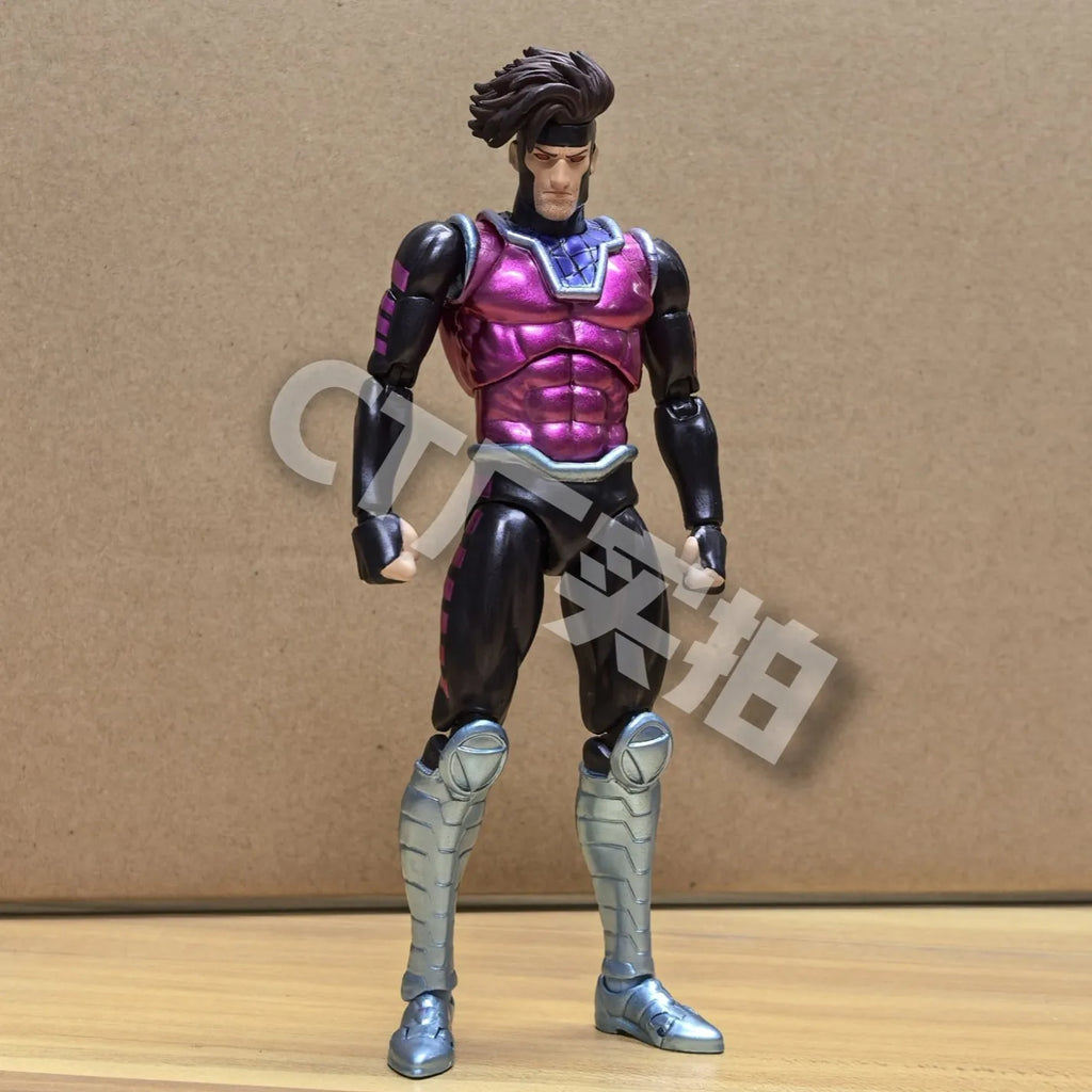 Ct Toys In Stock Gambit Figure Mafex 131 X-Men Wolverine Shf Anime Action Figure Figurine Statue Model Customized Gifts Kids Toy