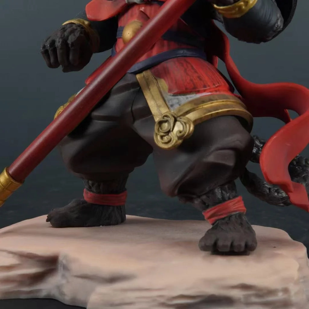 16CM Black Myth:Wukong Figures Wukong Anime Figure Q Version Figurine Pvc Gk Statue Models Dolls  Action Figurine Toys Gifts