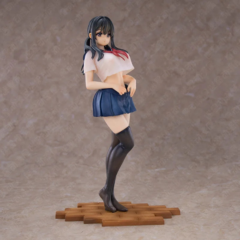 26cm Anime Curtain Sauce Figur Uniformen Kawaii Undressable Girl Actionfiguren PVC Sammlung Modell Puppenspielzeug Galaxy Production