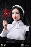 1/6th I8Toys C007 Beauty Nun Dress Suit with Head Crystal Clear Moveable Eyeball No Body For 12" TBL PH Action Figure Collect