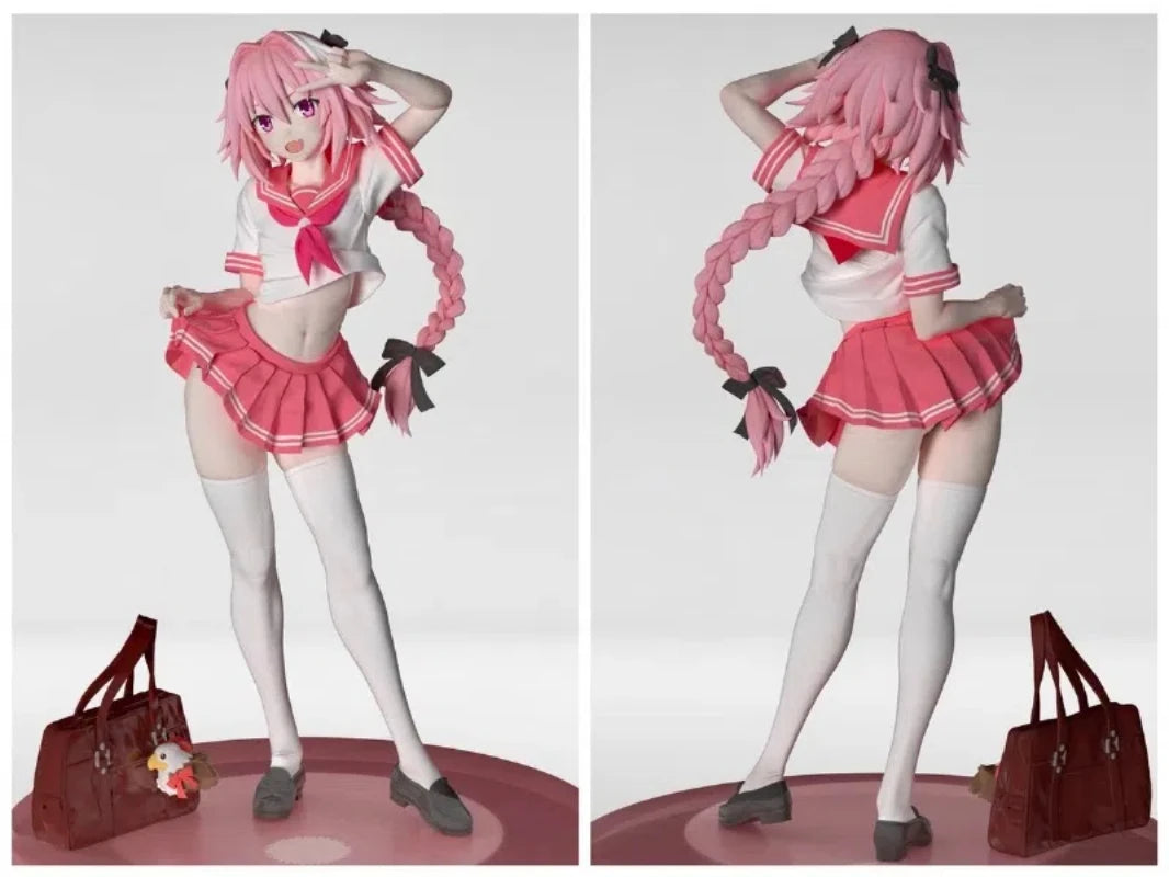 Anime Fate/Grand Order Astolfo Figures kawaii resin GK DIY manual White assembly Model Statue Toys doll Collection Gifts
