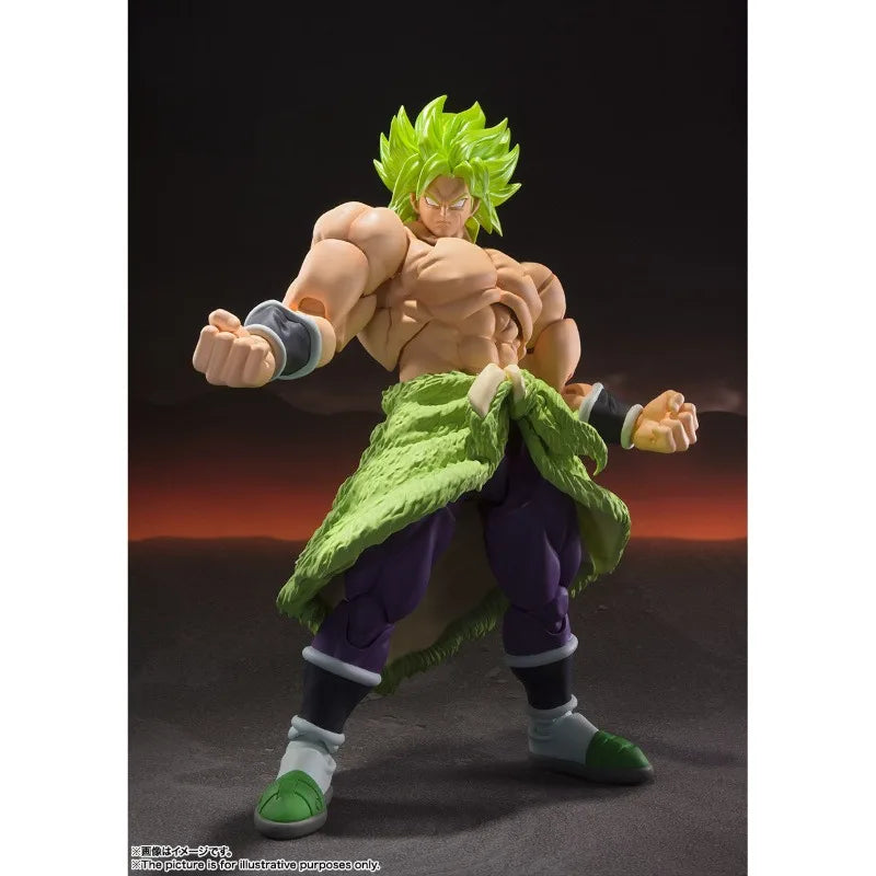Original BANDAI S.H.Figuarts Dragon Ball Z Broli Broly Action Figure Toys PVC Model Collection Anime Figurine Doll