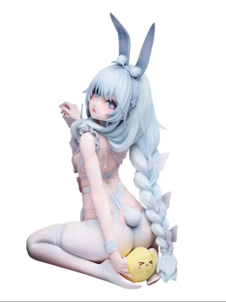 Anime MNF Le Malin Figuren Sitzende Pose Actionfigur Schönheit Häschen Modell, das es wert ist, Figuren zu sammeln, Desktop-Dekoration, Geschenk, 13 cm