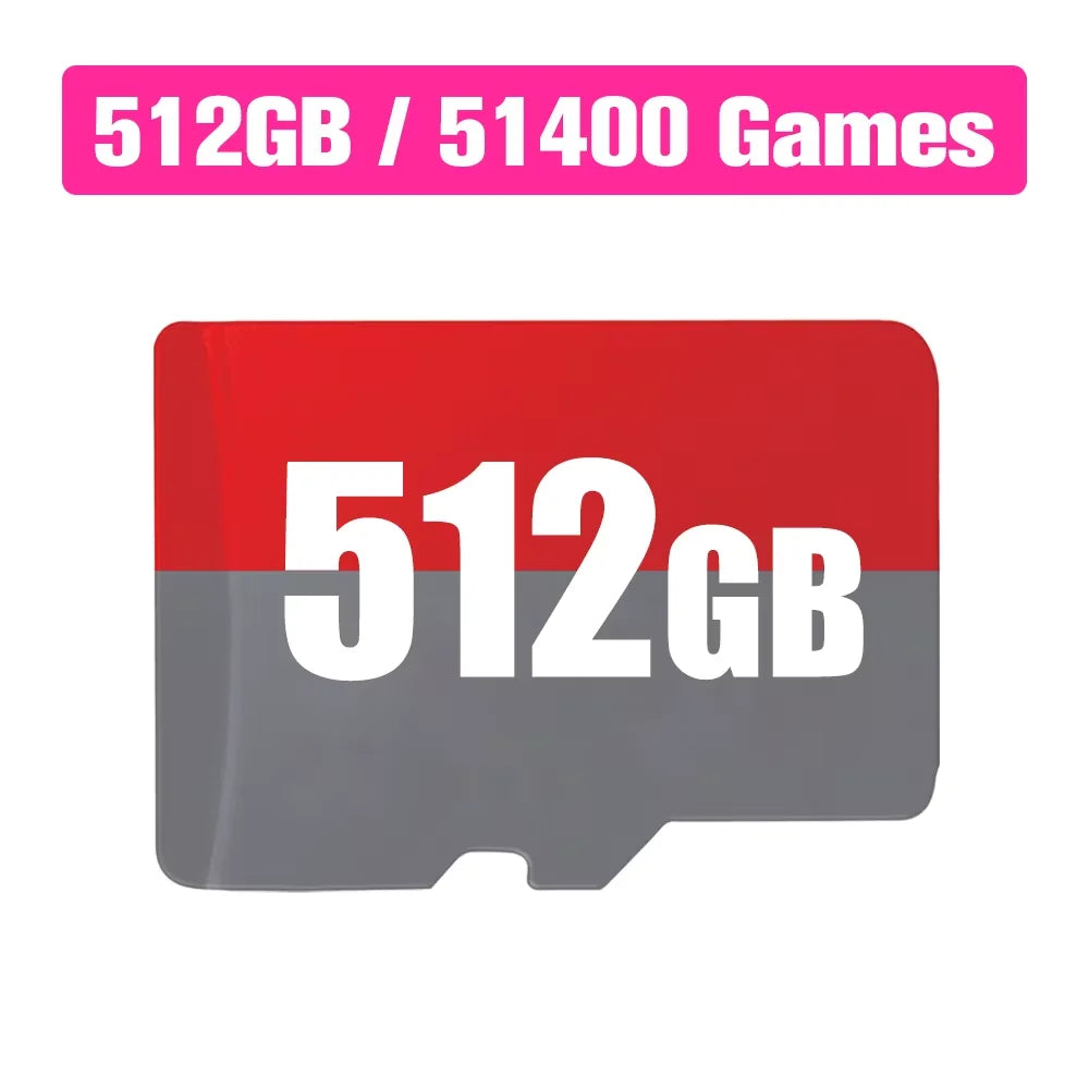 1T Game Card For Steam Deck/Windows Handheld/PC With 61200+Retro Games of PS3/PS2/PS1/WII/SNES/N64/MAME Plug&Play Gaming Card