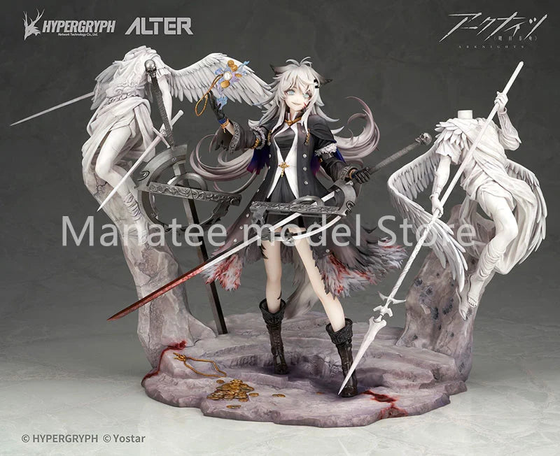 Alter Original Arknights Lappland 1/7 PVC Actionfigur Anime Modell Spielzeug Sammlerpuppe Geschenk