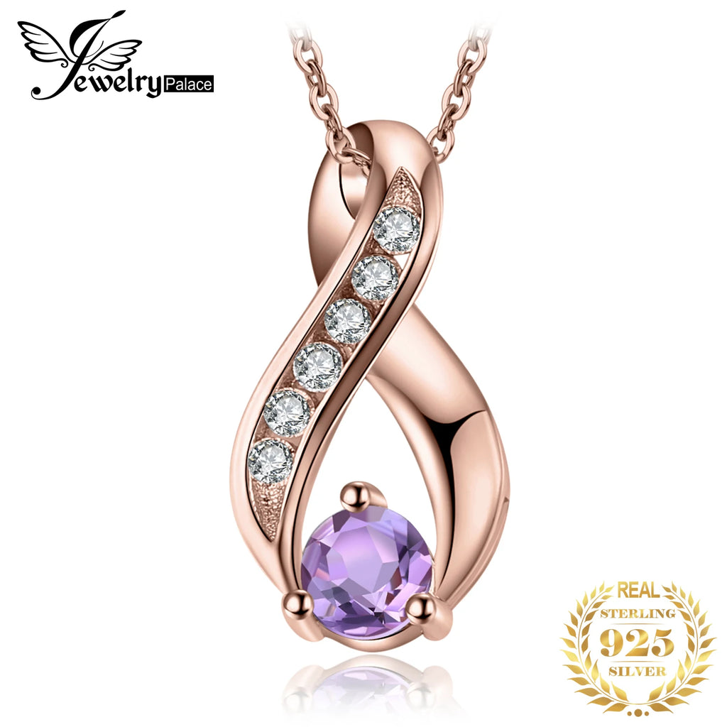 CLEARANCE JewelryPalace Gemstone Earrings Pendant Ring 925 Sterling Silver 14k Yellow Rose Gold Plated Women Jewlery