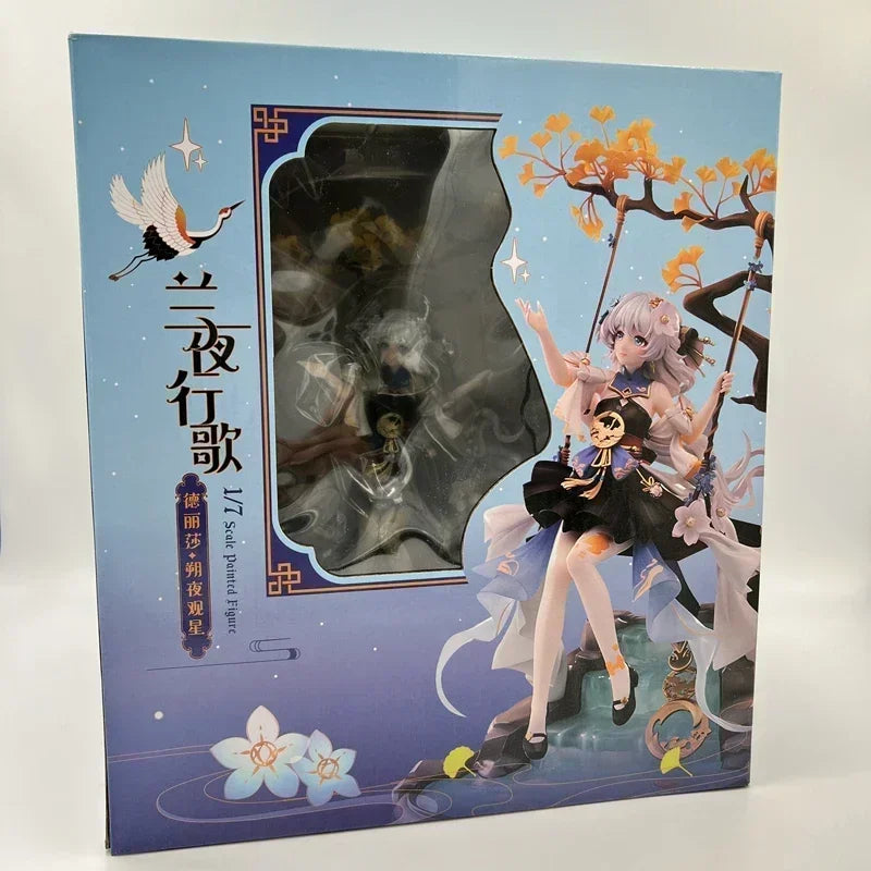 25cm Honkai Impact 3rd Kiana Kaslana Anime Girl Figure Honkai Star Rail Acheron Action Figure Sexy Collectible Model Doll Toys