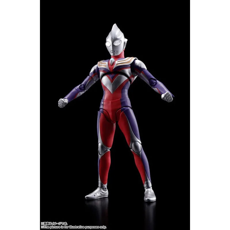 BANDAI SHF (Shinkocchou Seihou) Ultraman Tiga Multi Type PVC Action Figure Anime Figure Model Toys Figure Collection Doll Gift