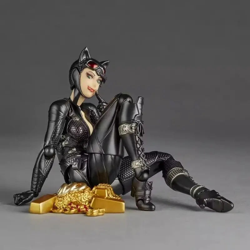 Neue Kaiyodo Revoltech Catwoman DC Selina Kyle Batman Revoltech Amazing Yamaguchi Revoltech Serie Figur Modell Spielzeug