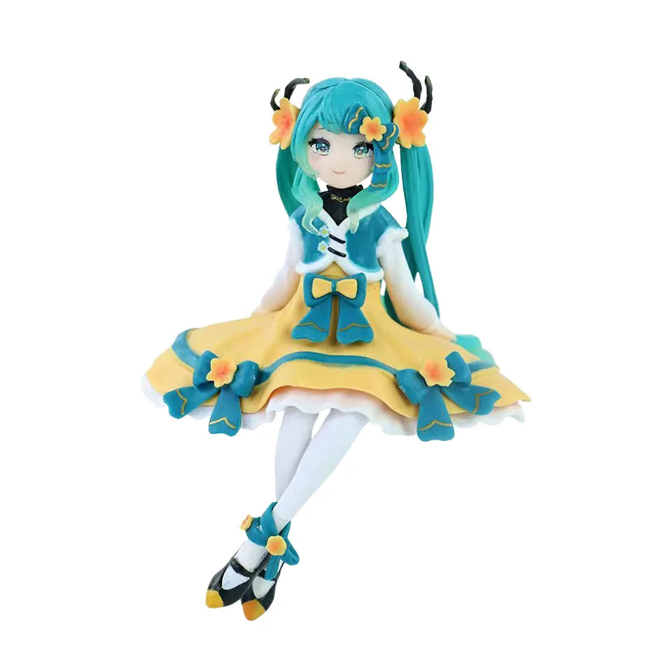 Anime Figure Hatsune Miku Toys Flower Fairy Collection MIKU Kawaii Cartoon PVC Action Figurine Model Dolls Birthdays Gifts Kids