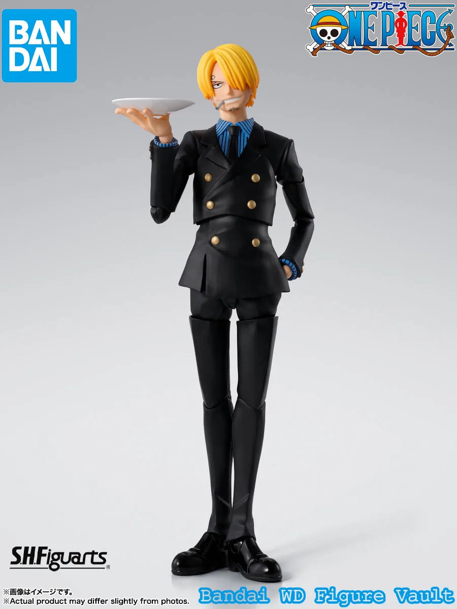 In stock Bandai One Piece S.H.Figuarts Sanji -Dawn of Adventure-  Figures Anime Model Genuine Boxed Toy Gift