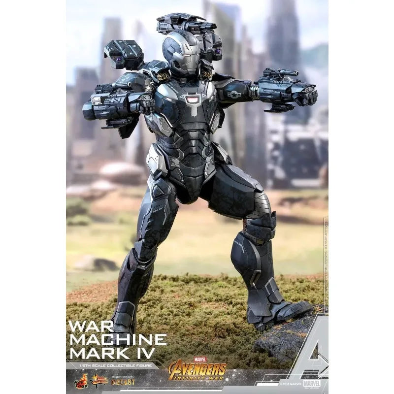 New Original Hot Toys Marvel WAR MACHINE MARK IV MMS499 Action Figures Toys Collection