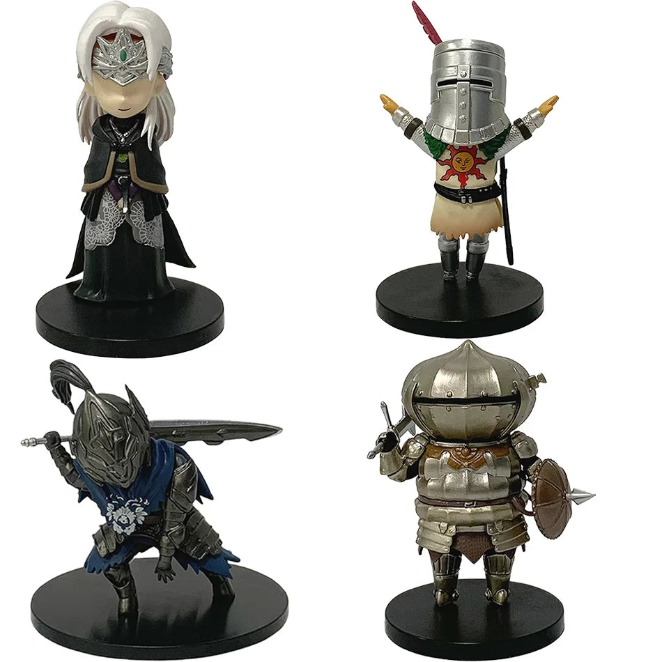 New Q version Dark Souls Anime Action Figure Solaire Artorias Ornstein Fire Keeper Doll Anime Figurine Model Toys