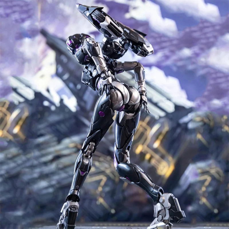 In Stock M66337 Transformation Robot Model Charmaine M Darkened Skye Arcee Anime Action Figures KO Riobot Assembly Boy Boys Gift