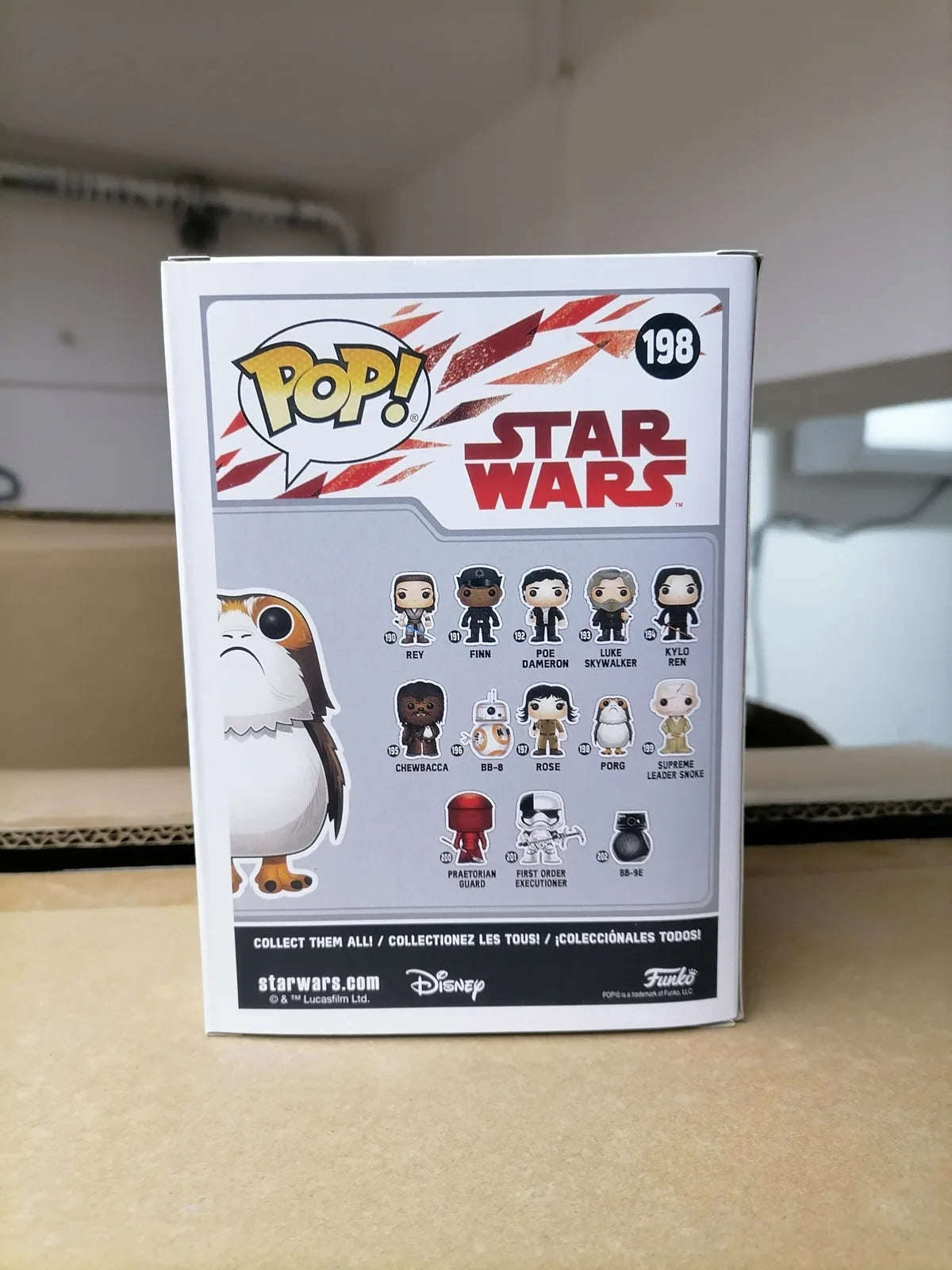 FUNKO Film Star Wars The Last Jedi Porg Vinyl Figurine Bobble-Head Action Figure Toy Collection Table Ornaments Fans Gifts