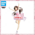 In Stock Original Banpresto THE IDOLMASTER Shimamura Uzuki Stage Bye Stage PVC 22cm Action Figure Model Toys Hobby