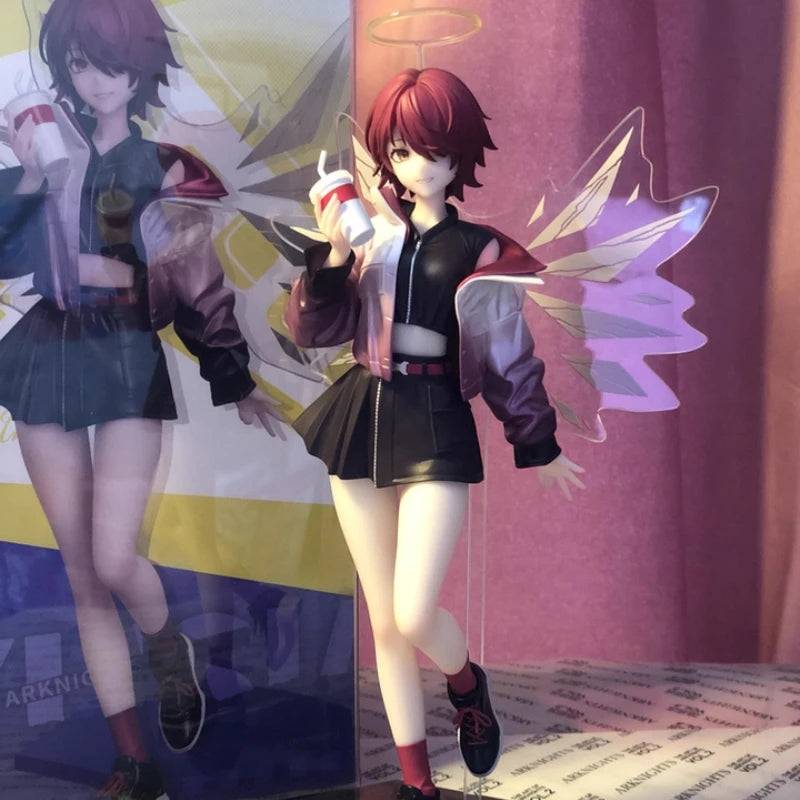 Myethos Original Arknights Exusiai Gift+ 1/8 Ambience Synesthesia Ver 22cm Collectible Anime Figure Model Toy Gift In Stock