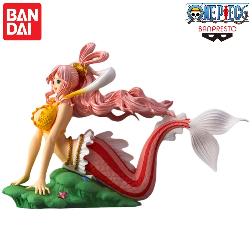 In Stock Bandai Banpresto Original One Piece Glitter Glamours Shirahoshi Boa Hancock Nami Robin Vivi Model Doll Brand New Boxed