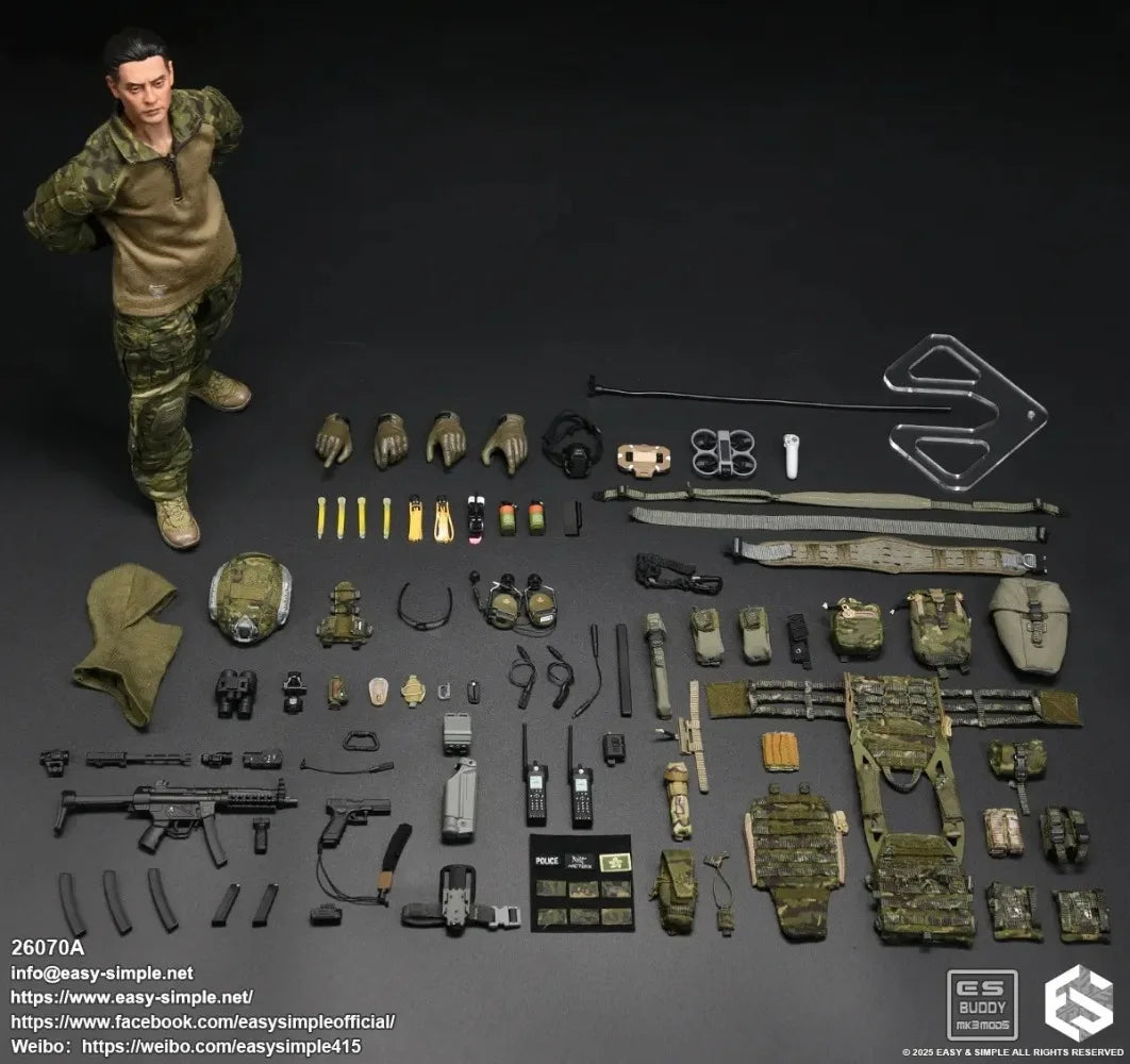 In Stock ES 26070 1/6 Scale Soldier Special Mission Unit SDU Set Model