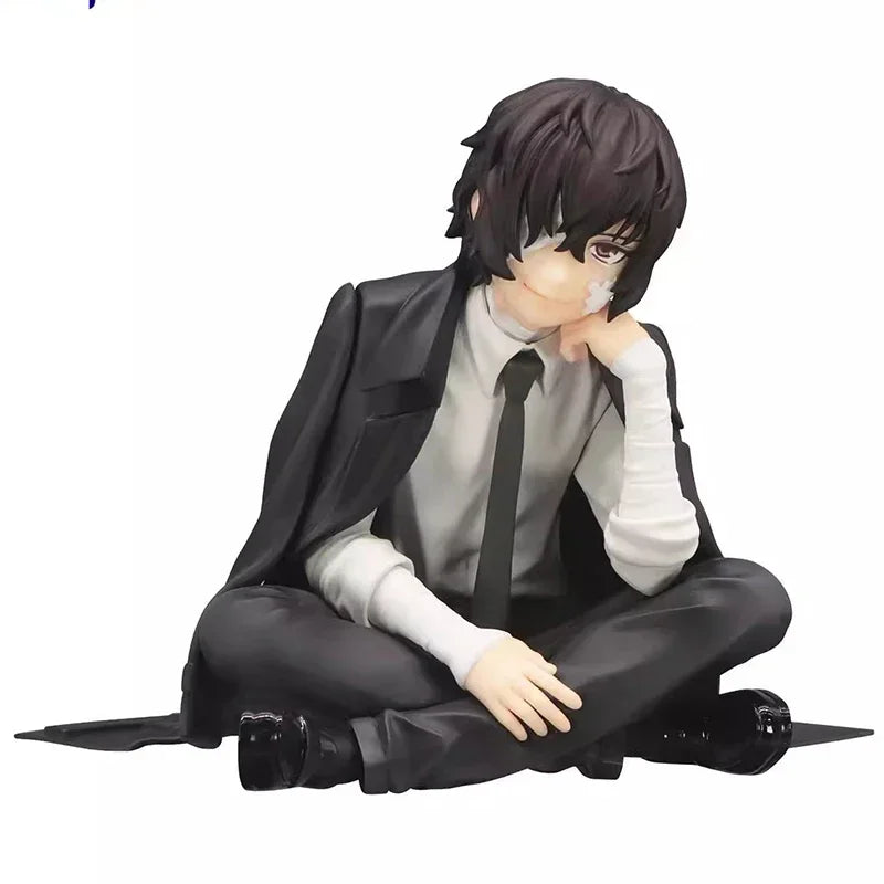 Anime Bungo Stray Dogs Nakahara Chuya Figur Dazai Osamu Actionfiguren Noodles Press Modell PVC Sammlerspielzeug Geburtstagsgeschenke