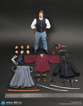 DID NS80186 1/6 US Infantry Captain Nathan Cloth Action Figure Mini Samauri Sword Ornament 12" Male Figurine Model Collection