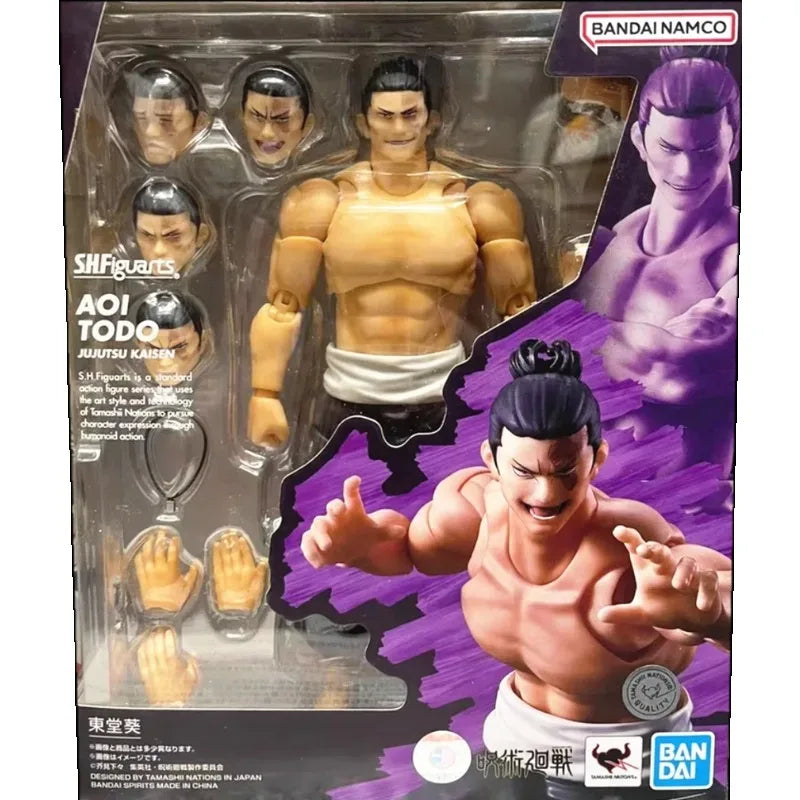 In Stock BANDAI Original S.H.Figuarts SHF Jujutsu Kaisen 0 Theater Edition Gojo Fushiguro Megumi Itadori Yuji Nobara Geto Suguru