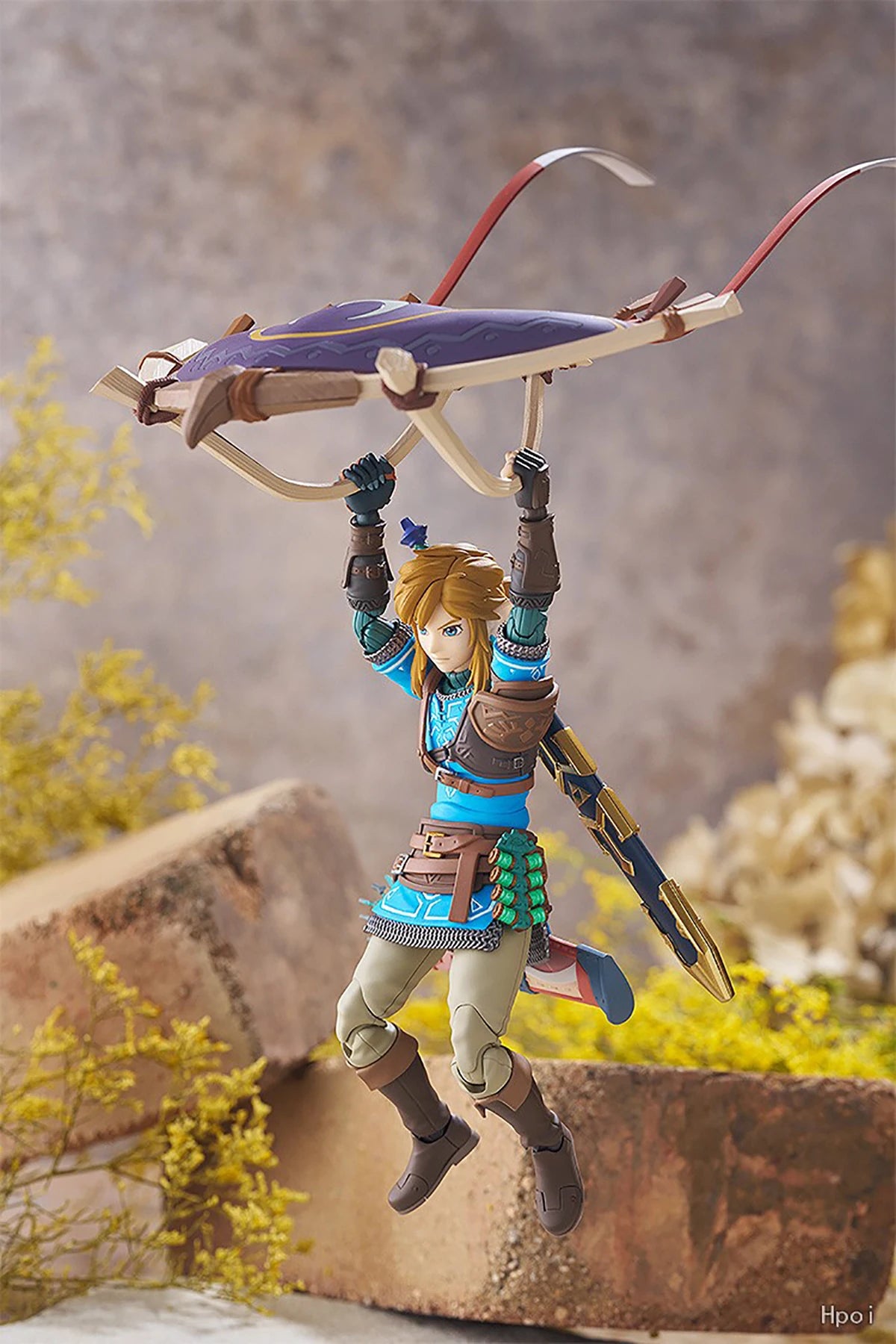 Original Genuine Max Factory GSC Action/Dolls Figma (#626-DX) Zelda No Densetsu: Tears of The Kingdom Link H=150mm Action Figure