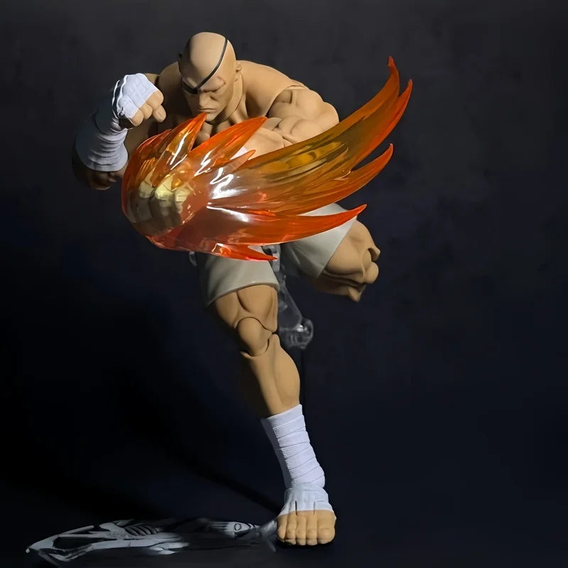 Storm Toys Original Street Fighter Zero 3 Sagat Limited Edition 1/12 Action Figure Model Desktop Collection Ornament Toys Gifts