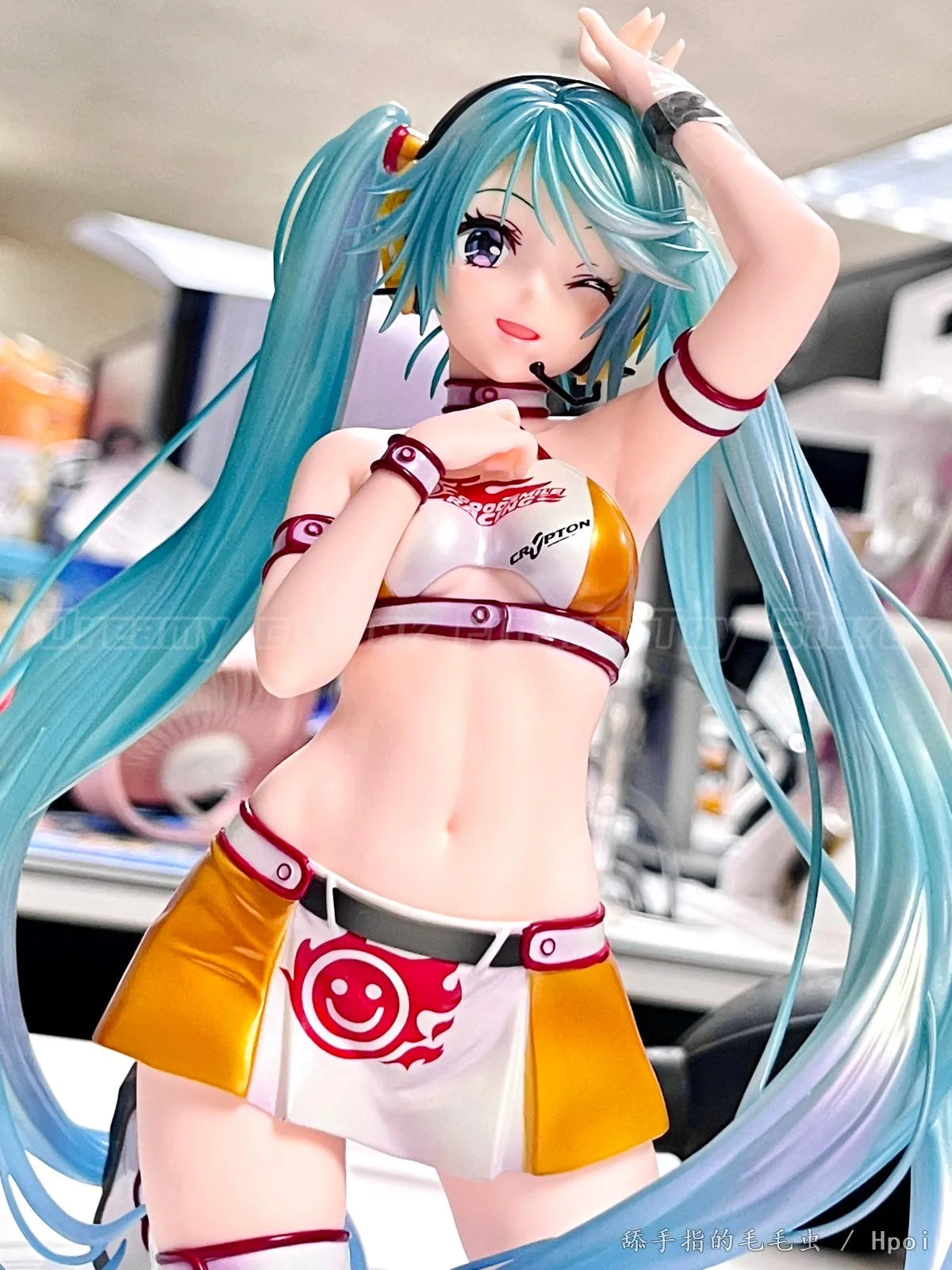 【In Stock】Max Factory GSC Piapro Characters Hatsune Miku GT Project Racing Future 2010 1/7 Scale Anime Figure