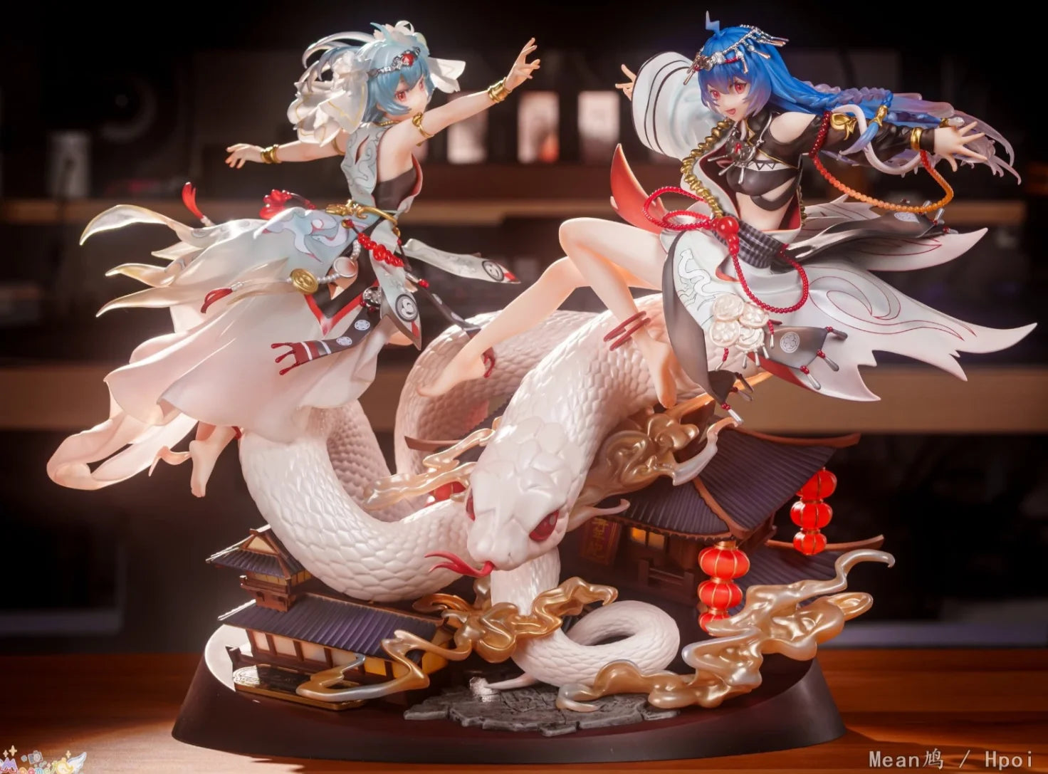 【FS】2233 Dance Together To Become New Again Otosi Year of The Snake New Year Greetings Limited Edition Scale 1/7 Figure Model