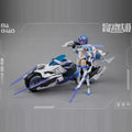 Ms General Mecha Girl Action Figure Mg-05 Ma Chao Qiang Liang Assembleable Plastic Model Kit Motorcycle For Collectible Display