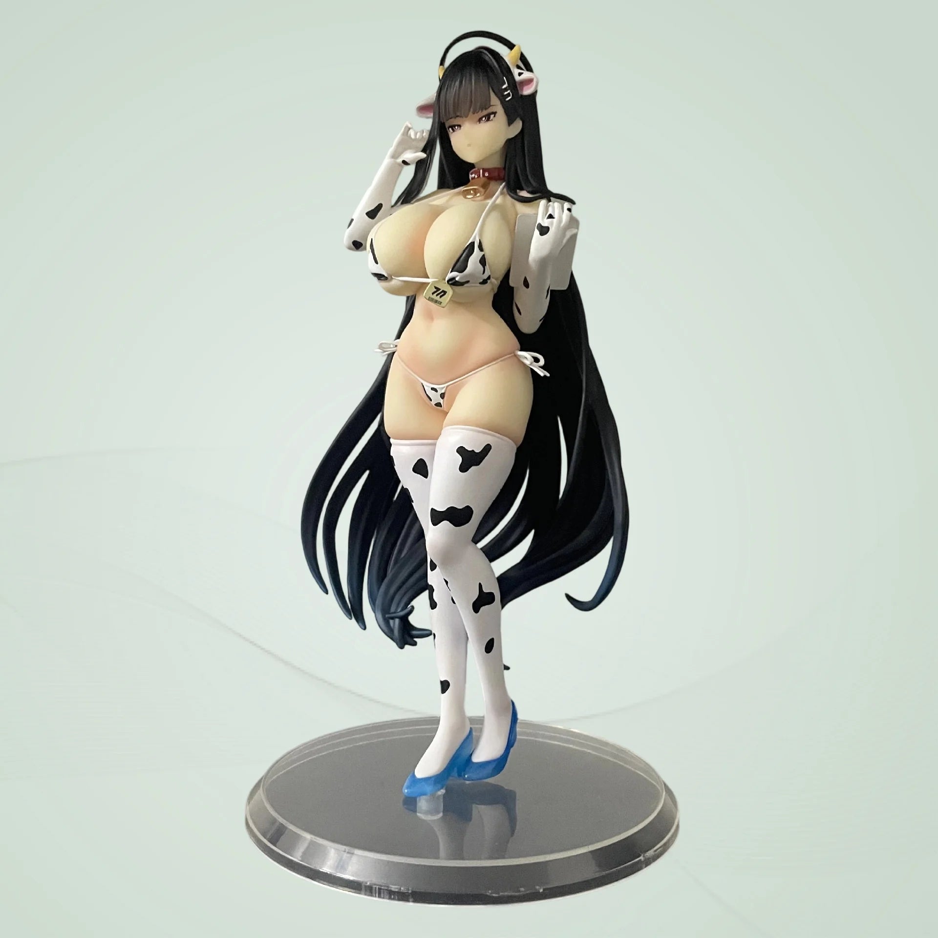 Anime Gk Figure Rion Tsukigetsu Cow Bikini Pvc Collectible Model Desktop Ornament For Adult Collectors Home Decoration Display