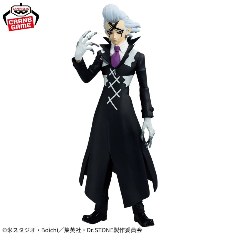 Original BANDAI BANPRESTO Dr.STONE Ultraman Xenon‌ Dr.STONE FIGUR von STONE WORLD Anime Bild Charakter Modelle Sammeln Spielzeug Geschenk