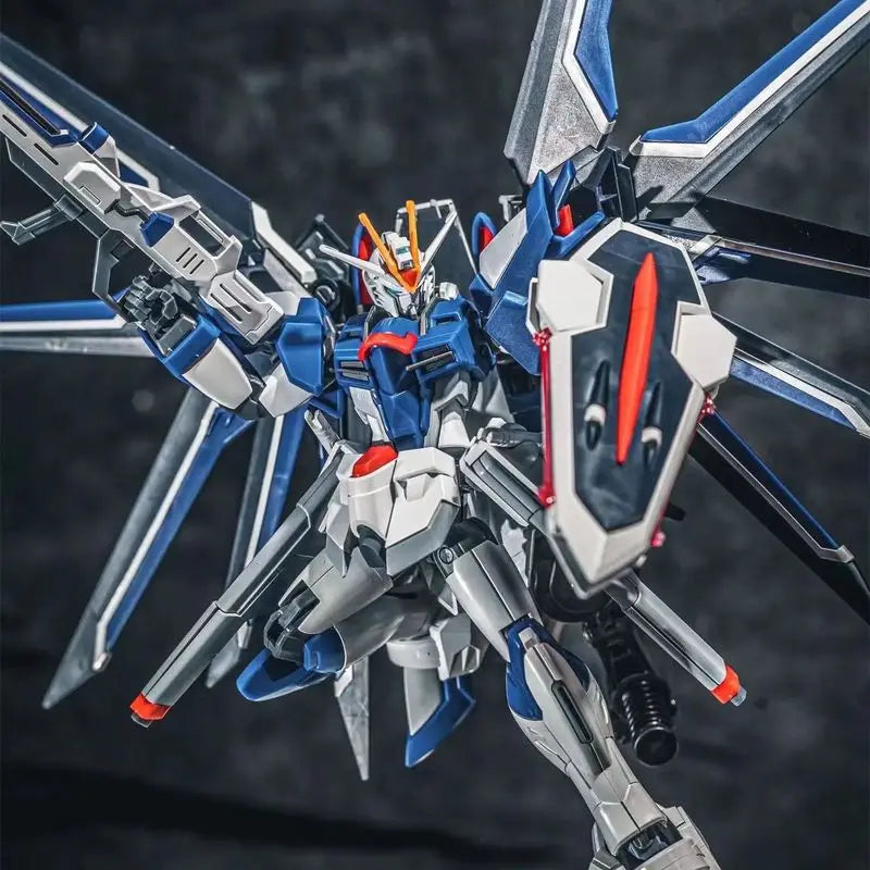 Bandai Bestseller Assembly Model Figure Hg 1/144 Extraordinary Ascension Strike Freedom With Water Decals Action Figures