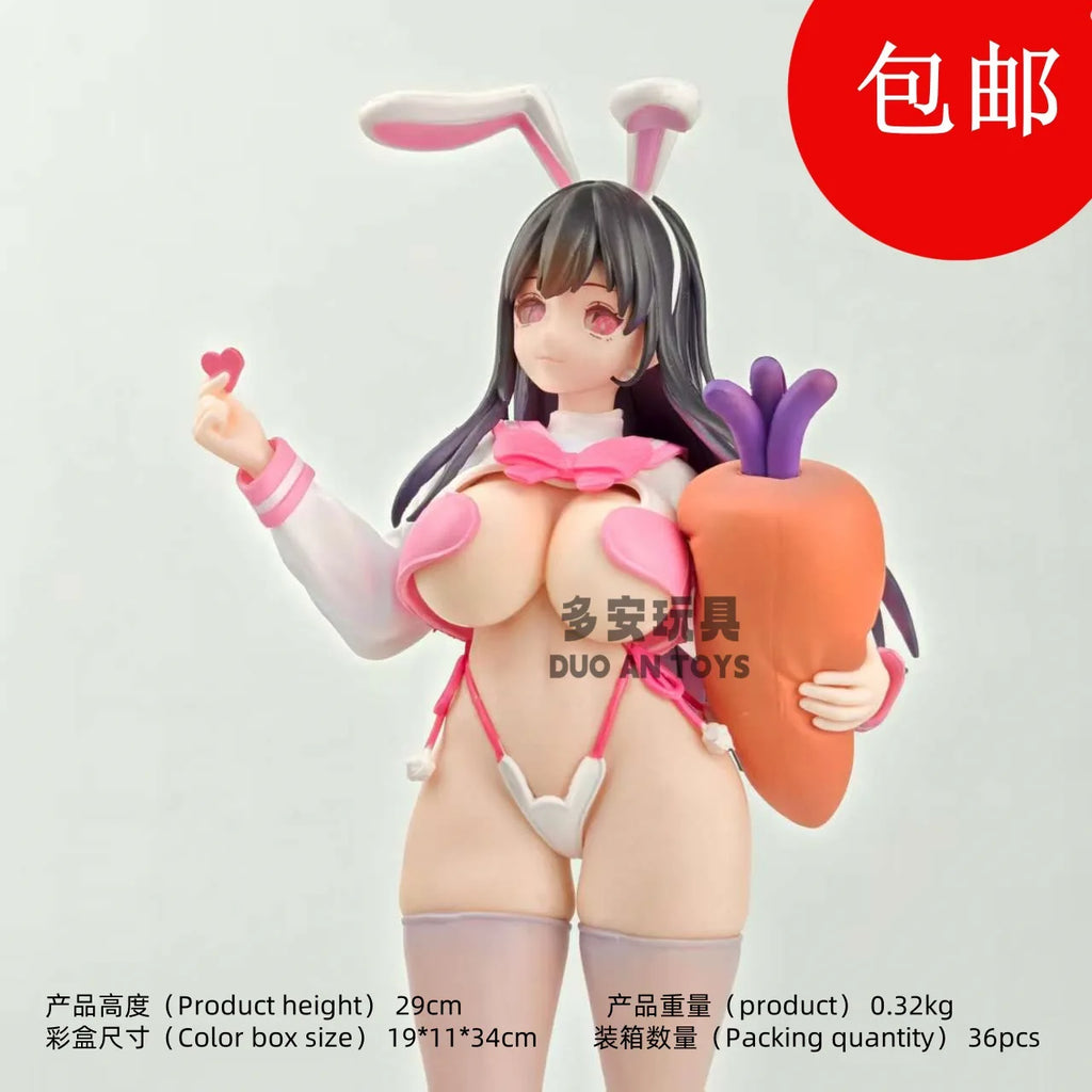 Duo An Toys Anime Bunny Girl JK Style Sakura Uzuki Collectible Figure 29cm Boxed Desktop Decor Model For Anime Fans Wholesale