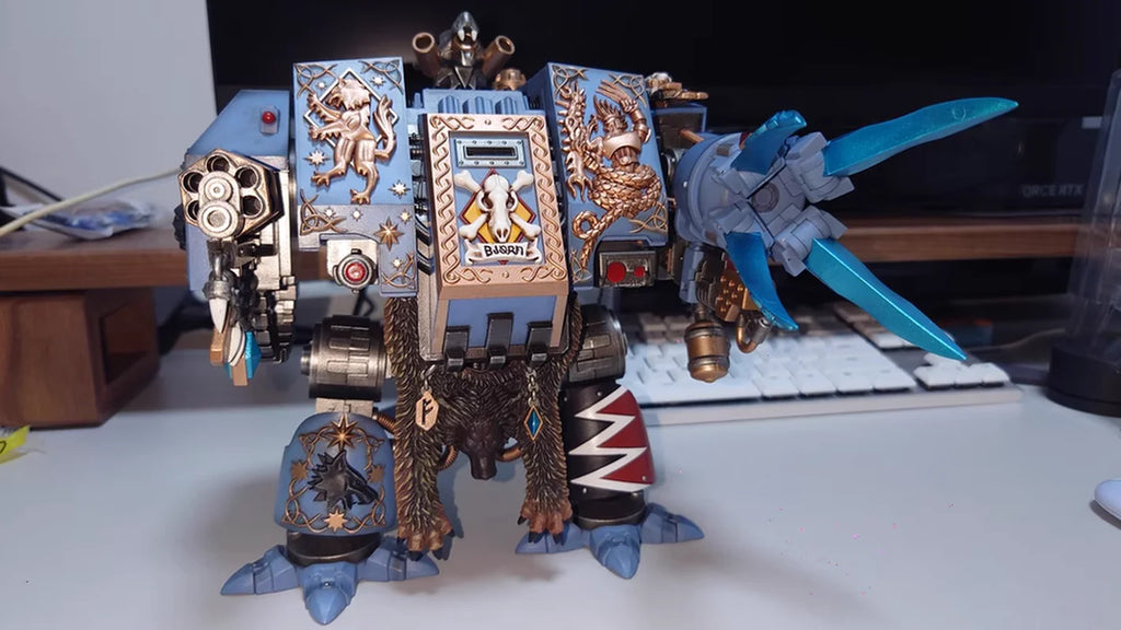 In Stock Joytoy 40k Space Wolves Bjorn Action Figure Doll Decoration Gift Series Charm Collection Original Model Pretty Cure