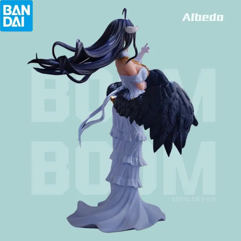 Genuine BANDAI NAMCO BANPRESTO Overlord Albedo PVC Figure in stock Collector Figurine Toys Desktop ornament Superb craftsmanship
